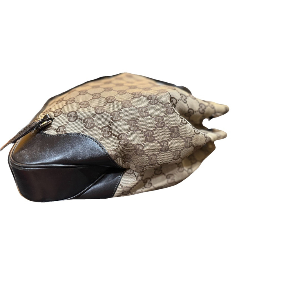 GUCCI GG Monogram Canvas Drawstring Backpack Ruck… - image 6